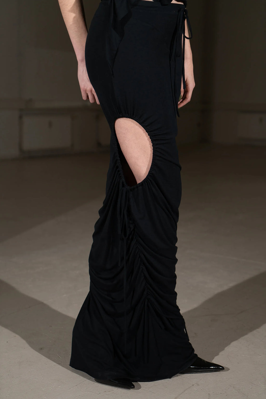 Black Maxi Chaos Skirt