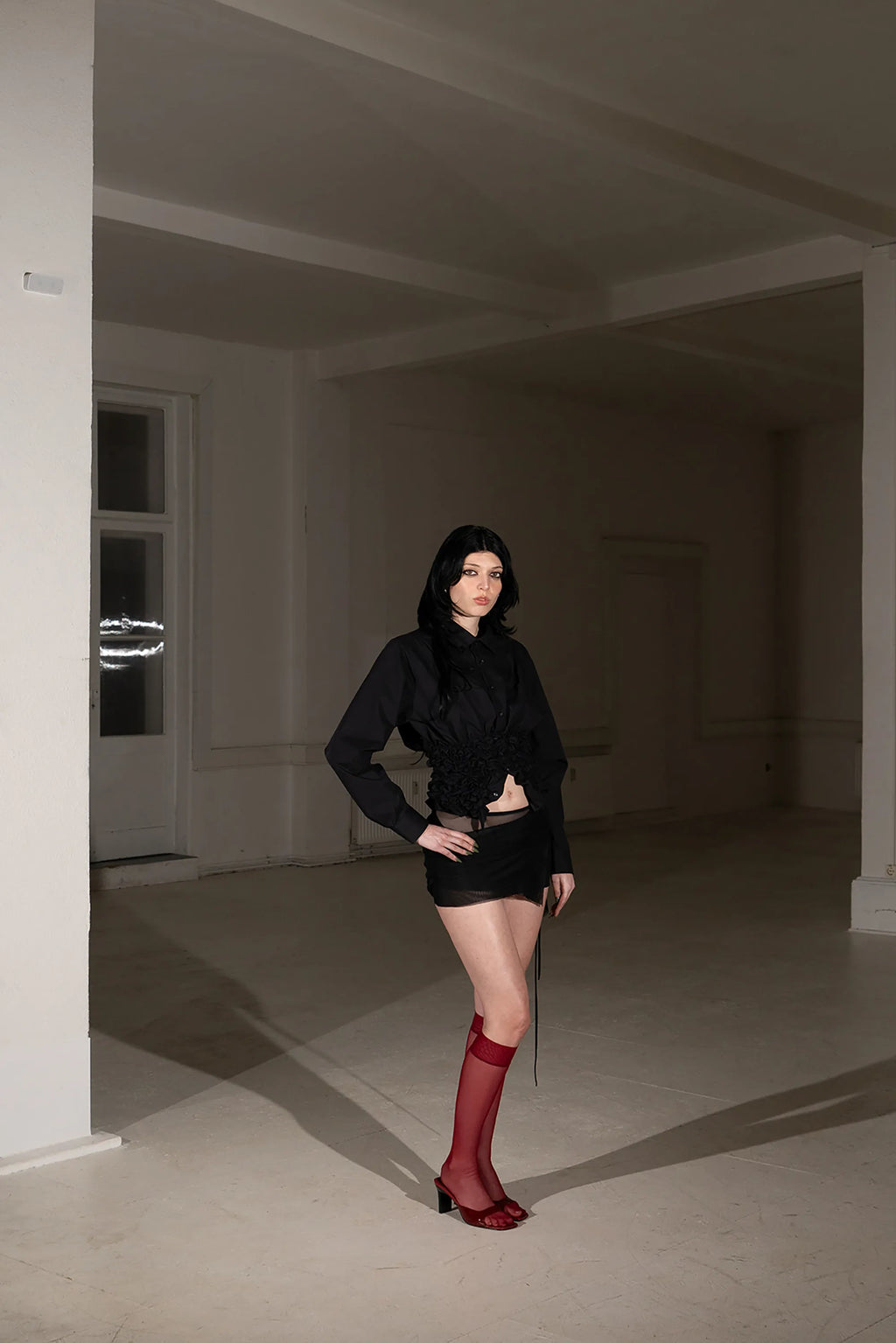 Black Chaos Blouse