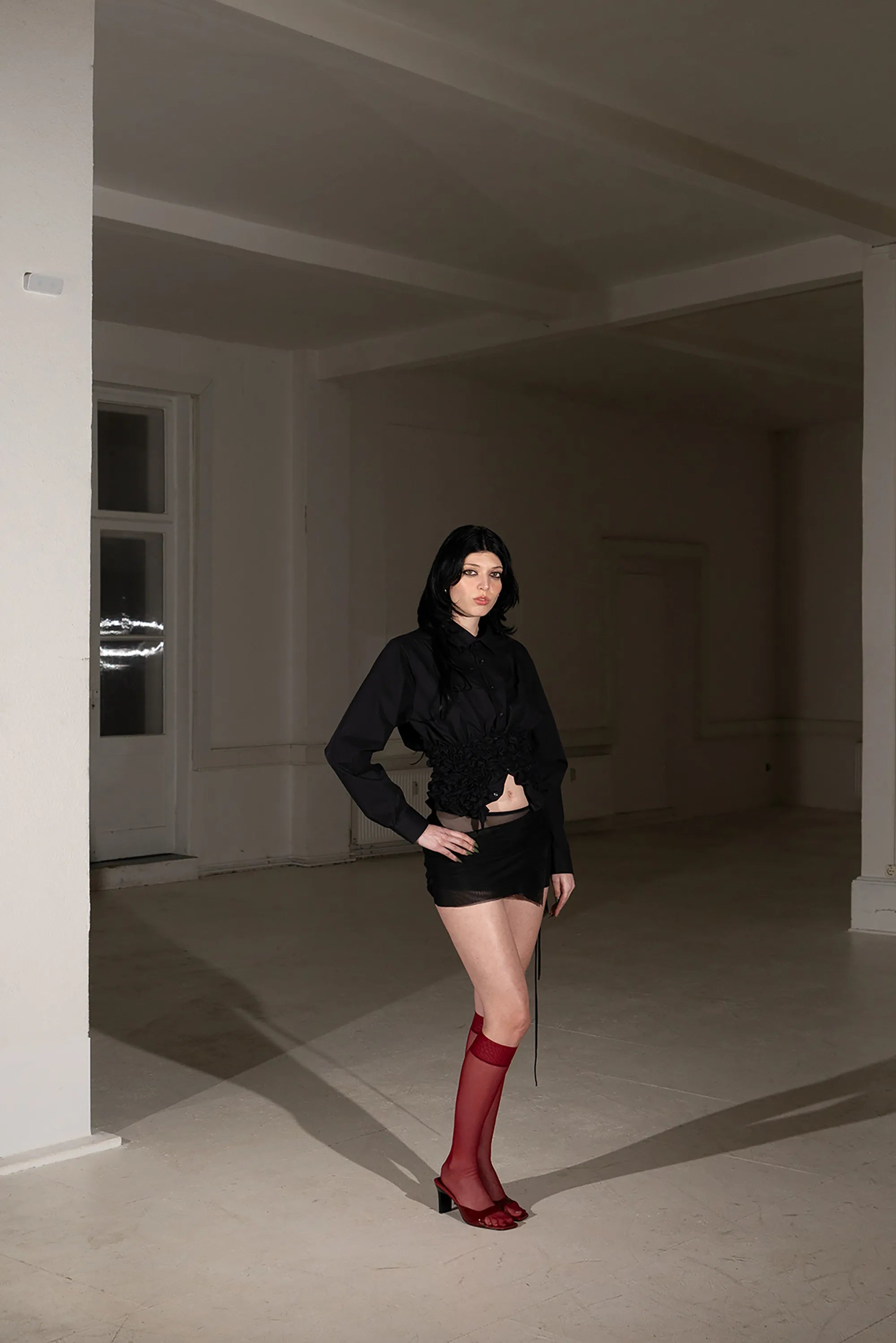 Black Chaos Blouse
