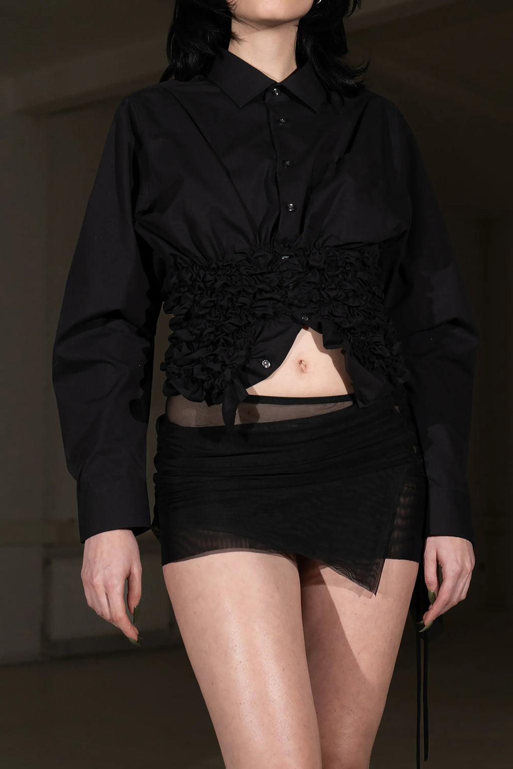 Black Chaos Blouse