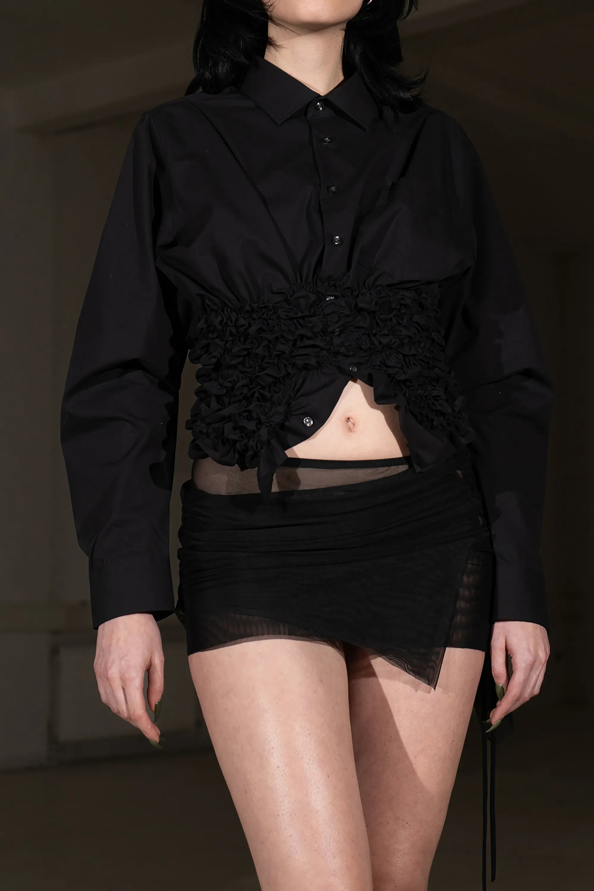 Black Chaos Blouse