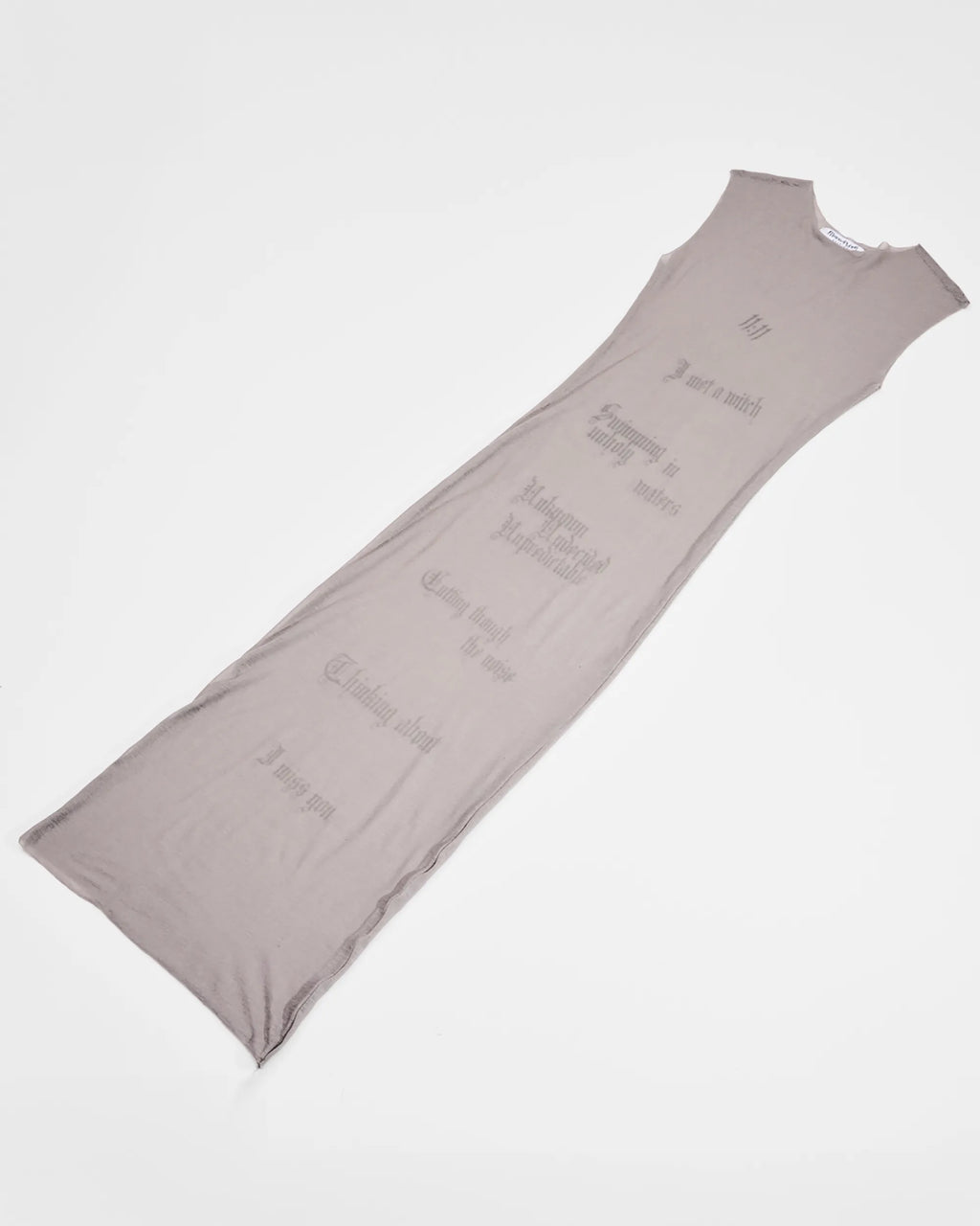 form fitting dress with subtile print