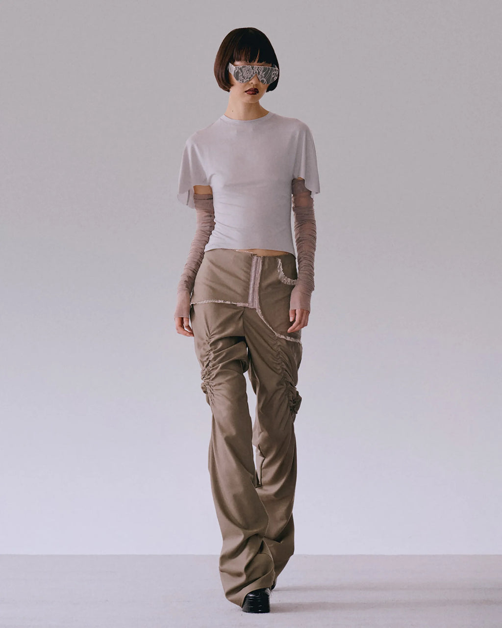 Twisted Wool Trousers